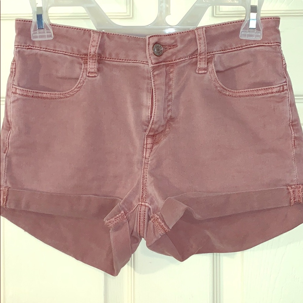 PacSun dusty rose super stretch shorties